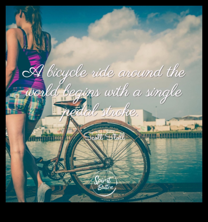 Velosipēdu svētlaime: Atklājiet mieru, izmantojot nesteidzīgus braucienus