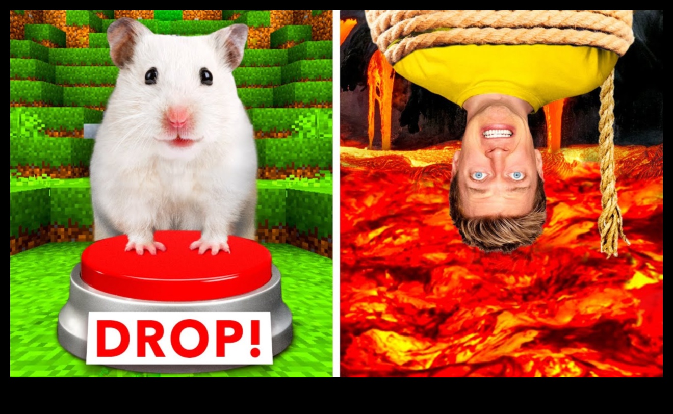 Hammija slēpņu ekstravagants: interaktīvas spēles kāmjiem