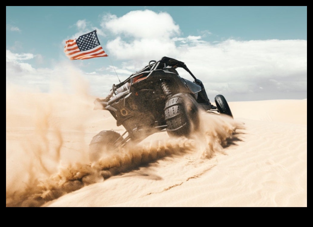 Desert Dreams apvidus transportlīdzekļi viegli šķērso smilšu kāpas 1 Tuksneša sapņi: apvidus transportlīdzekļi, kas ar nepārspējamu veiklību cīnās ar smiltīm