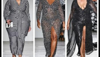 Izliekumi in Couture: moderni lielizmēra tērpi modes cienītājiem