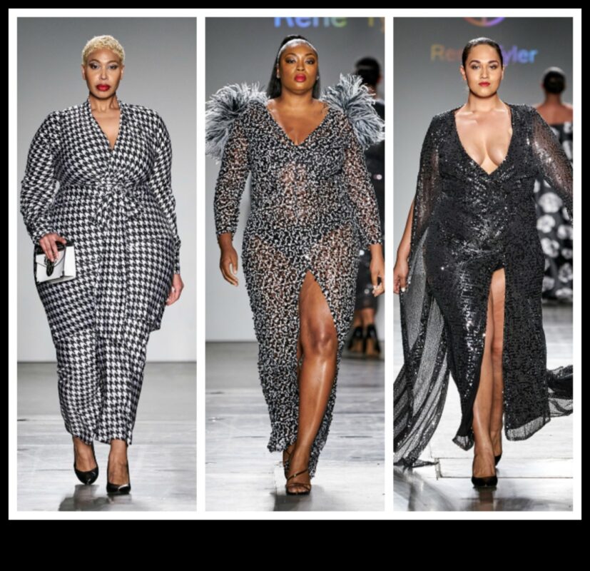 Izliekumi in Couture: moderni lielizmēra tērpi modes cienītājiem