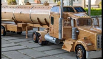 Pielāgoti darbi: kravas automašīnas, kas pārveidotas par personalizētiem šedevriem